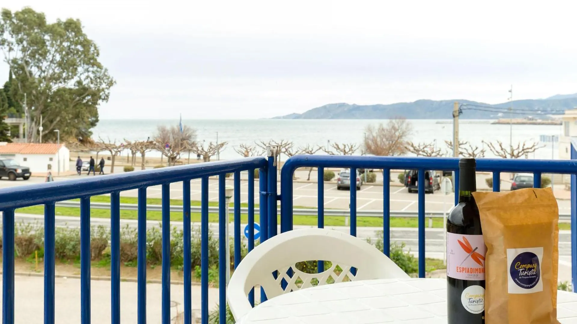 Luminoso Apartamento Con Vistas Al Mar A 50M De La Playa De Grifeu, Llanca - Es-228-25 0*,
